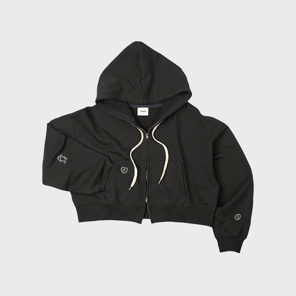 Mmlg] CHECK PATTERN HOOD ZIPUP (WOODY BROWN) - 감도 깊은