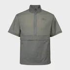 WIND DRY (윈드 드라이) 남성 반팔 아노락_Greyish Khaki_DMM25113K5
