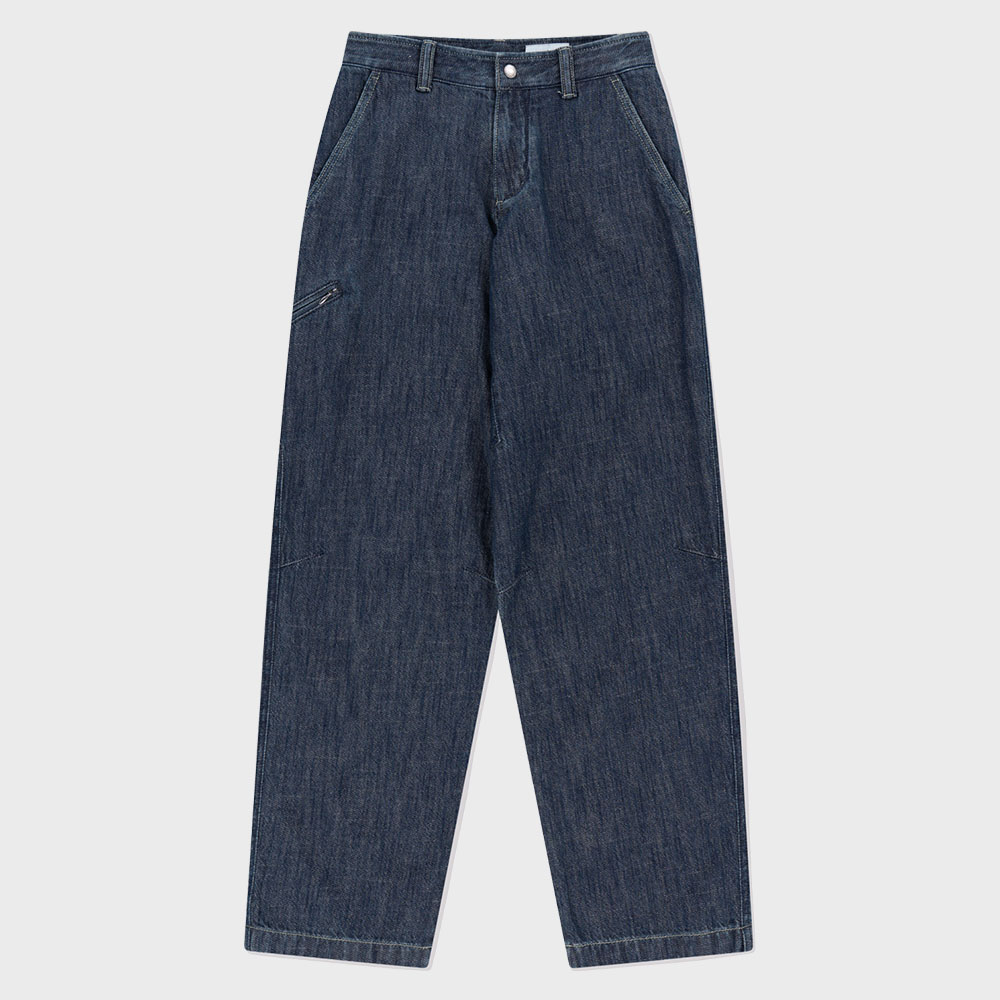 パンツ 87MM Mmlg MM COATED DENIM PANTS INDIGO MMLGBD2BDN006ID 87MM 공식 온라인 스토어