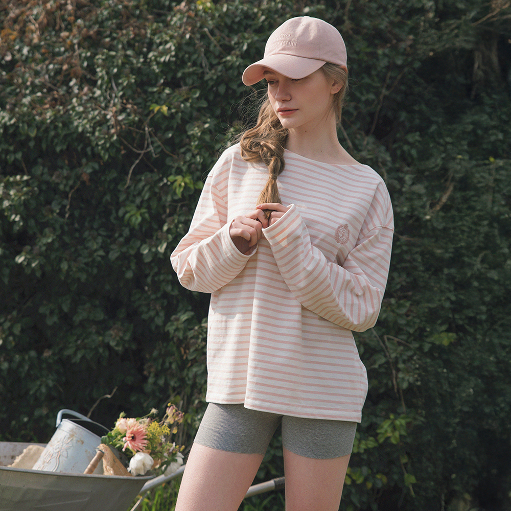 RRxNAON] FURRYDISE FRIENDS LONG SLEEVE CREAM - 감도 깊은