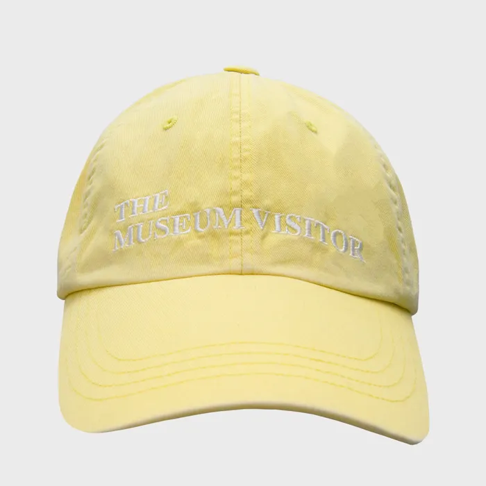 THEMUSEUMVISITOR LOGO WASHED BALLCAP - 감도 깊은 취향 셀렉트