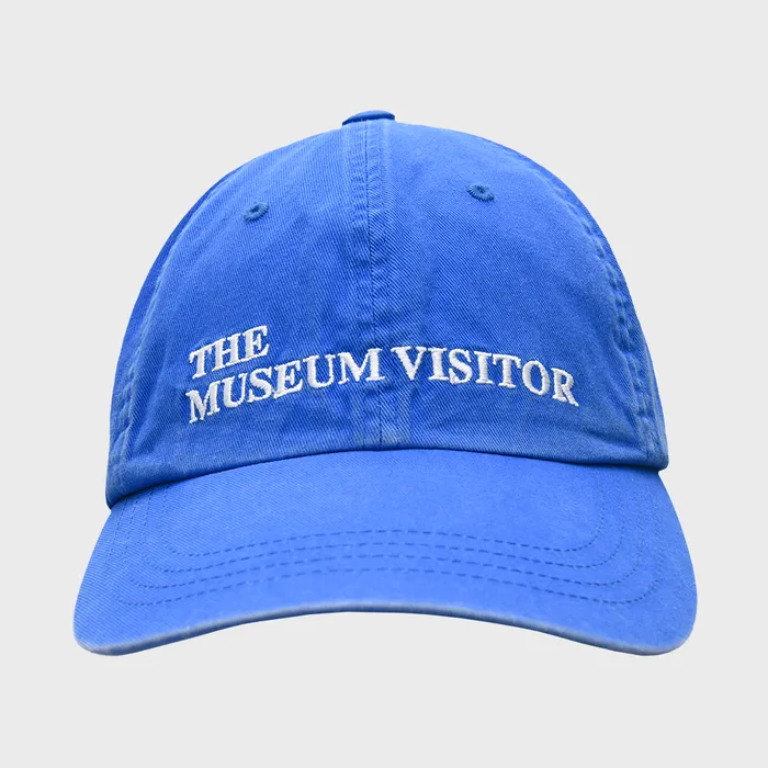 THEMUSEUMVISITOR LOGO WASHED BALLCAP - 감도 깊은 취향 셀렉트