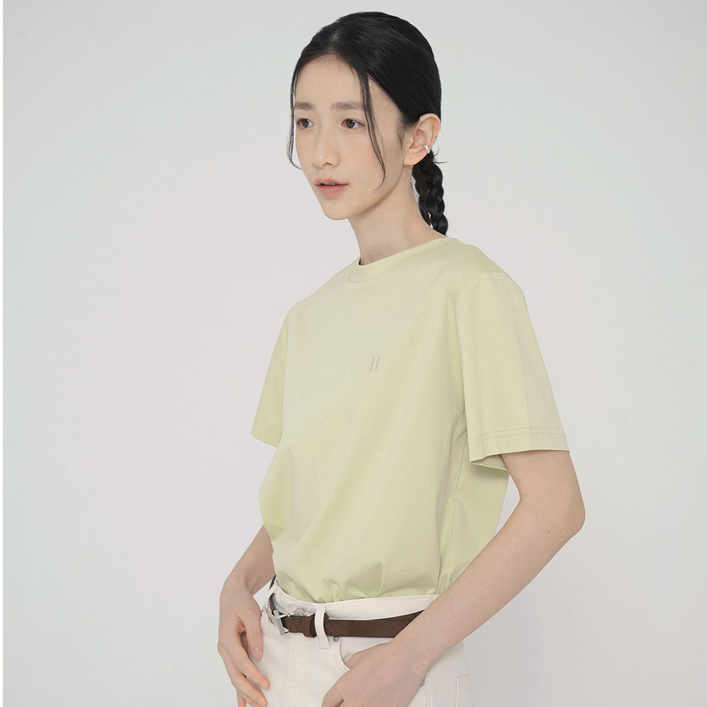 Tシャツ・カットソー ^LOW CLASSIC^ ORGANIC Lc BASIC TSHIRTSAND BEIGE LC242_TS01SI ORGANIC Lc BASIC T-SHIRT_SAND BEIGE_LC242_TS01SI - 감도 깊은