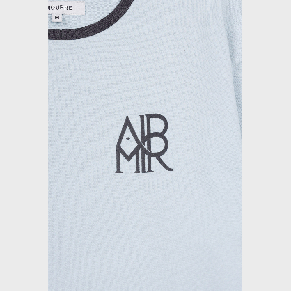 AMOUPRE☆AMPR Monogram Ringer T-shirt MUSINSA | AMOUPRE AMPR Monogram Ringer T-shirt (Ivory)_