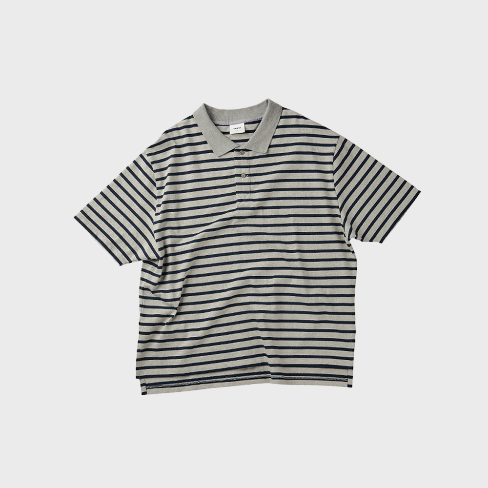 ◇YESEYESEE◇ YES Stripe PK Tee Navy Y.E.S Stripe PK Tee Navy - 감도 깊은 취향 셀렉트샵 29CM