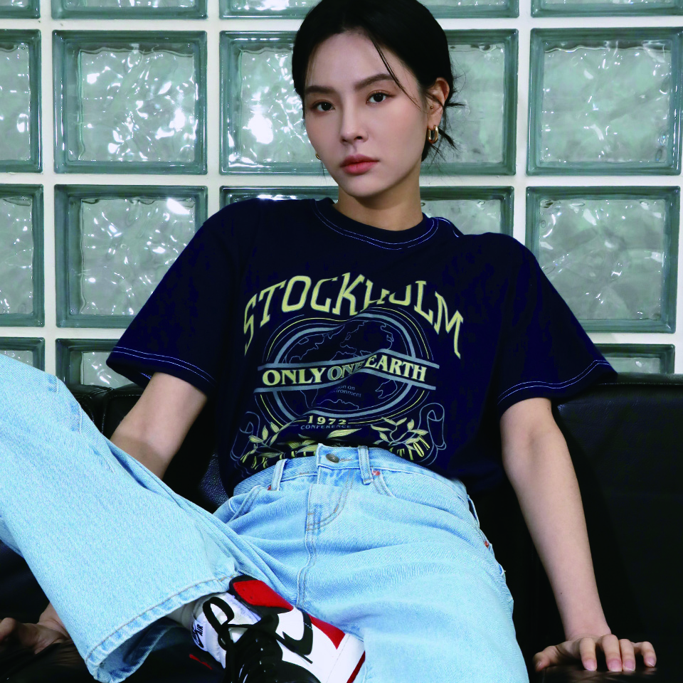 Nymphs T-shirt heather dark gray - 감도 깊은 취향 셀렉트샵 29CM