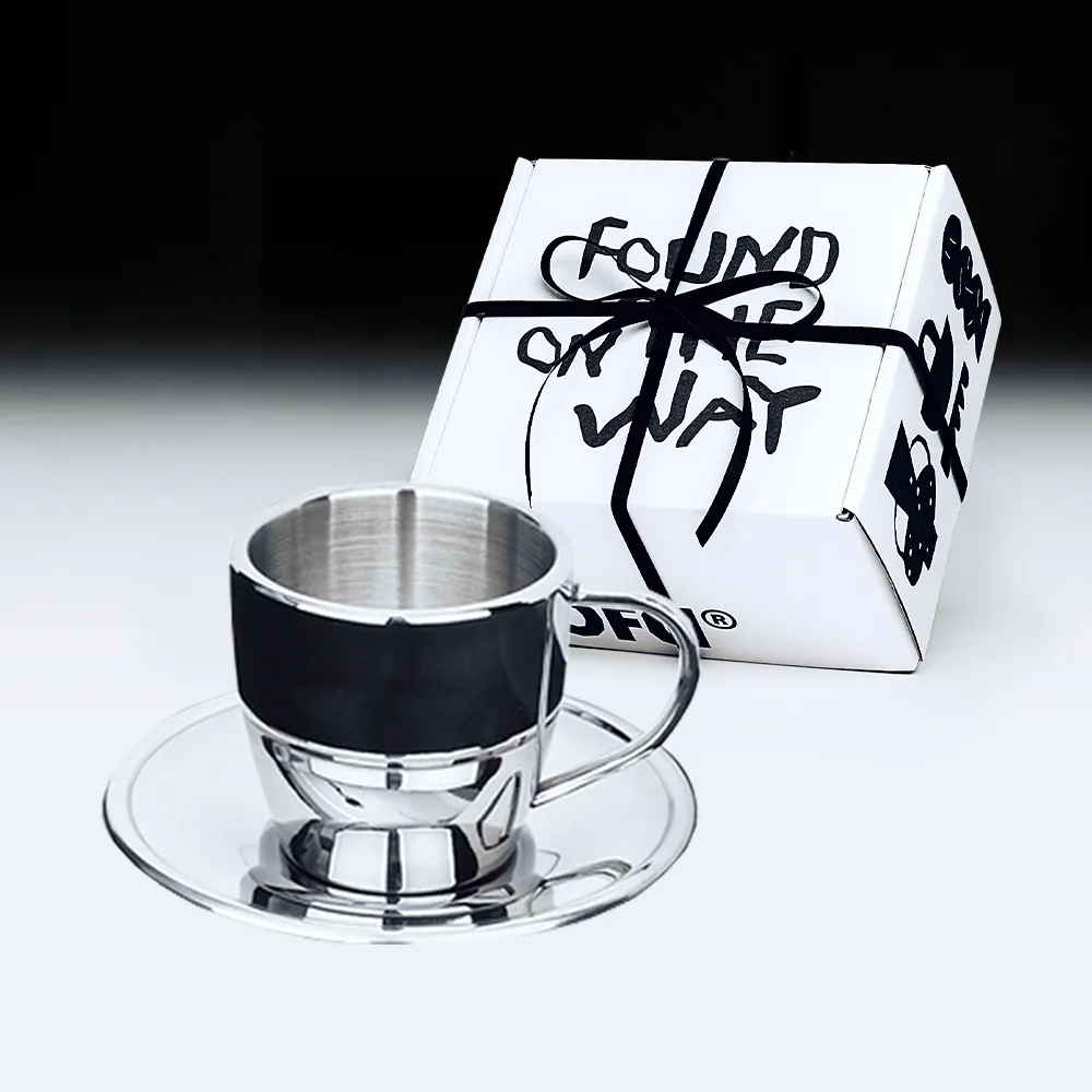 [Gift SET] 스틸머그 컵 & 소서 세트 - 감도 깊은 취향 셀렉트샵 29CM