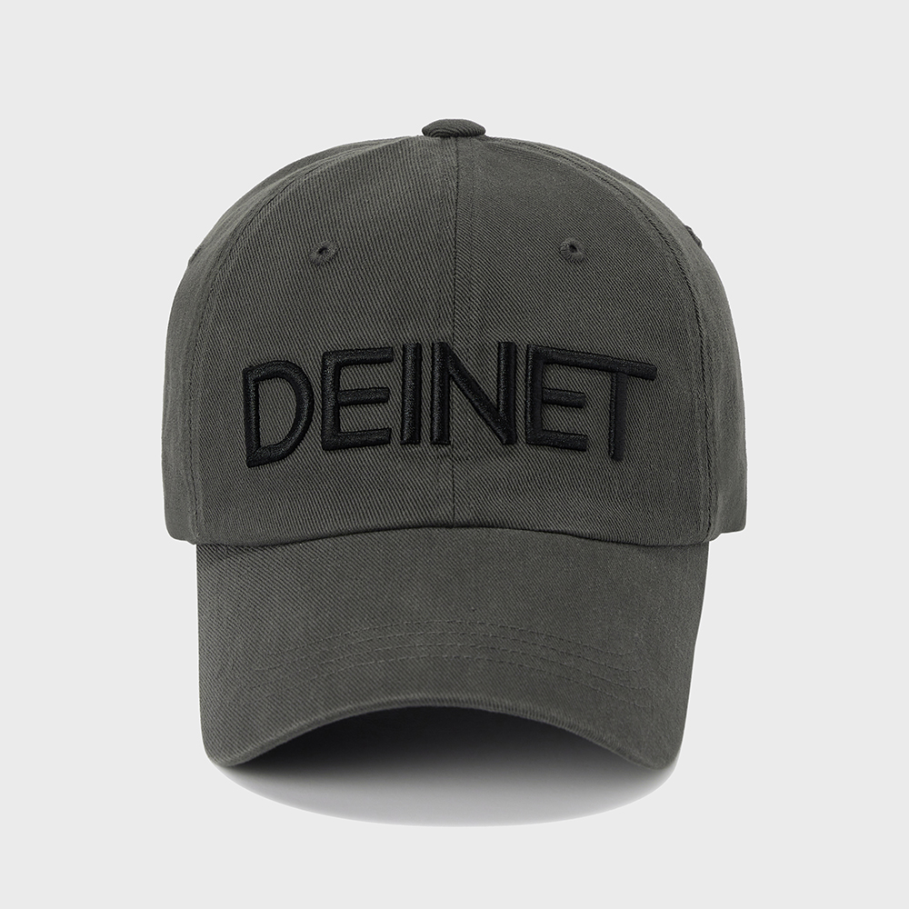 韓国人気ブランド ★ DEINET ★ BIG LOGO CAP DEINET BIG LOGO CAP IN BLACK - DEINET