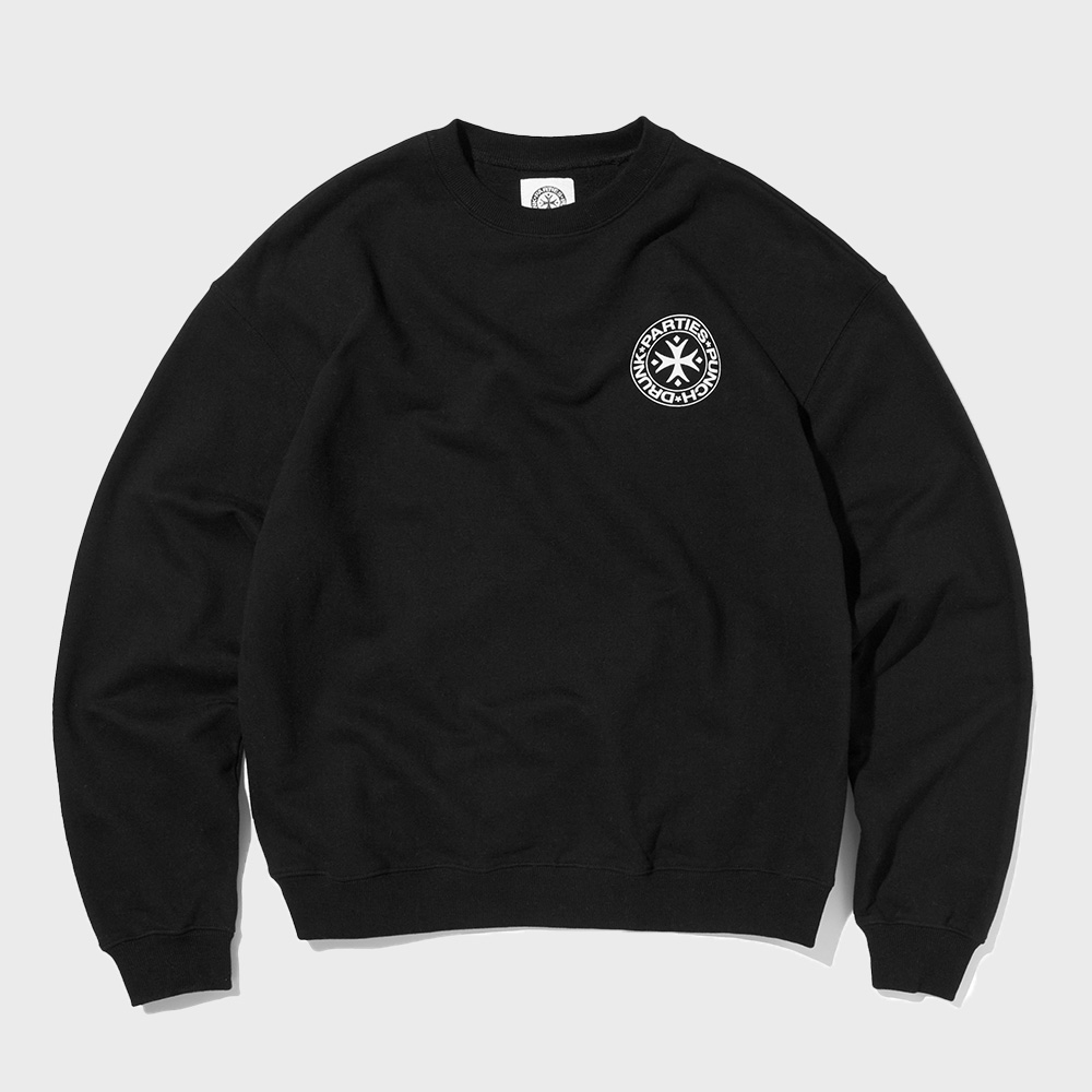 【PUNCH DRUNK PARTIES】Dovey Dovey Garment Dyed Hoodieフード Dovey Dovey Garment Dyed Hoodie (CHARCOAL) - PUNCH DRUNK PARTIES
