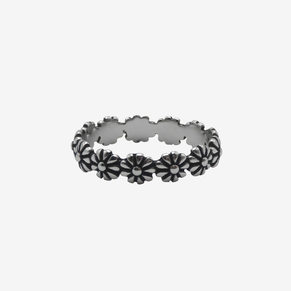 指輪・リング FOURCOMMA STONE TEXTURE 01 RING ペアリング ステンレス 4SUR030GO&4SUR031SV｜white clover