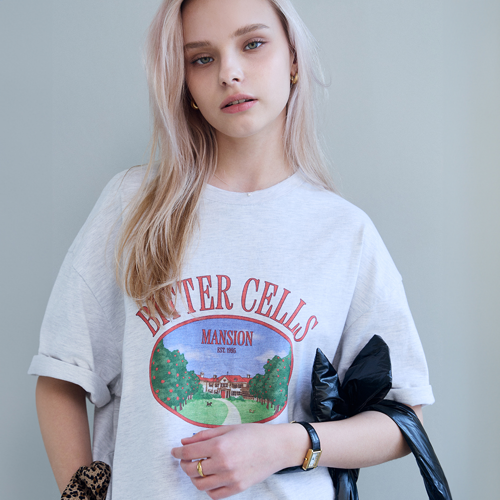 [BITTERCELLS]★Palace Tee-Light Pink★韓国大人気★ Palace Tee-Light Pink - 비터셀즈(bittercells)
