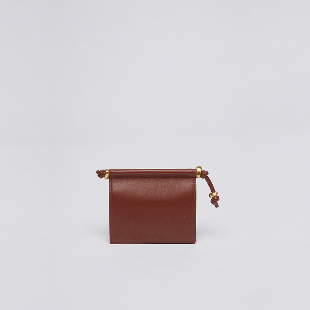 Fermoir Middle Wallet (Wine)_RCWEX24641WIX - 감도 깊은 취향