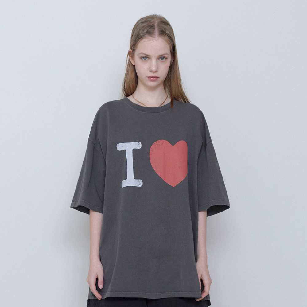 【more jude】 韓国人気★ Dear Jude Love Dog Cversized Tee Dear Jude love dog oversized tee white - 감도 깊은 취향
