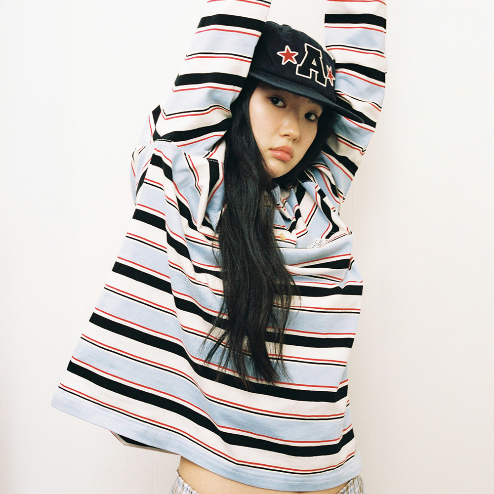 STRIPE PK T-SHIRTS [SKYBLUE] - 감도 깊은 취향 셀렉트샵 29CM