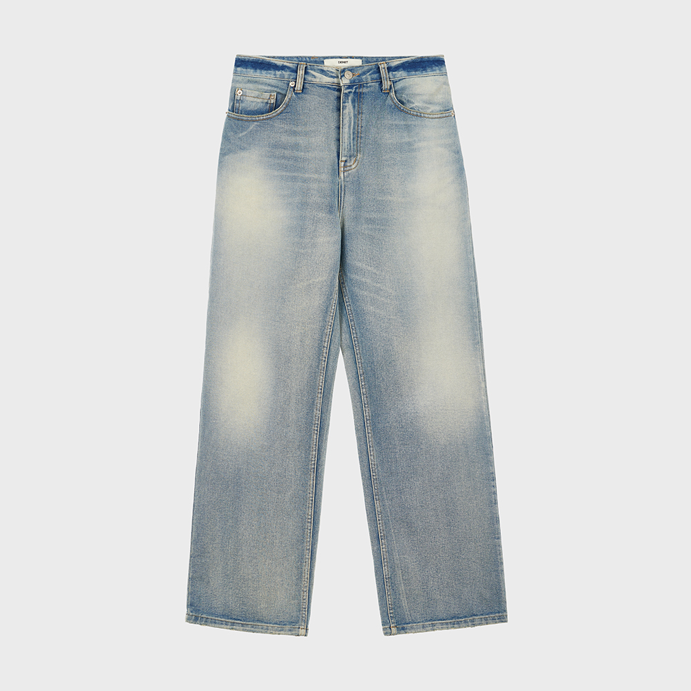 ★ GLOWNY★ 93 MIDRISE LOOSE FIT JEANS BLUE 23B0002 93 MID-RISE LOOSE FIT JEANS (BLUE) - 감도 깊은 취향 셀렉트샵