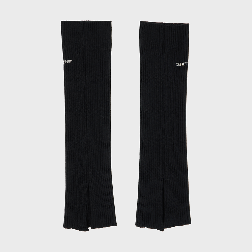 ファッション雑貨・小物その他 +DEINET+ POINT KINT SLIT LEG WARMER IN BLACK KDCXB4S33110600 POINT KINT SLIT LEG WARMER IN IVORY - 감도 깊은 취향 셀렉트