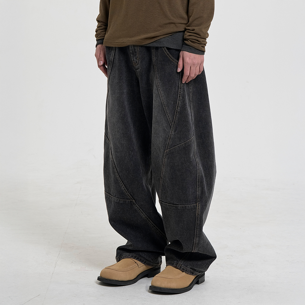 Circle N Denim Pants - Black - 감도 깊은 취향 셀렉트샵 29CM