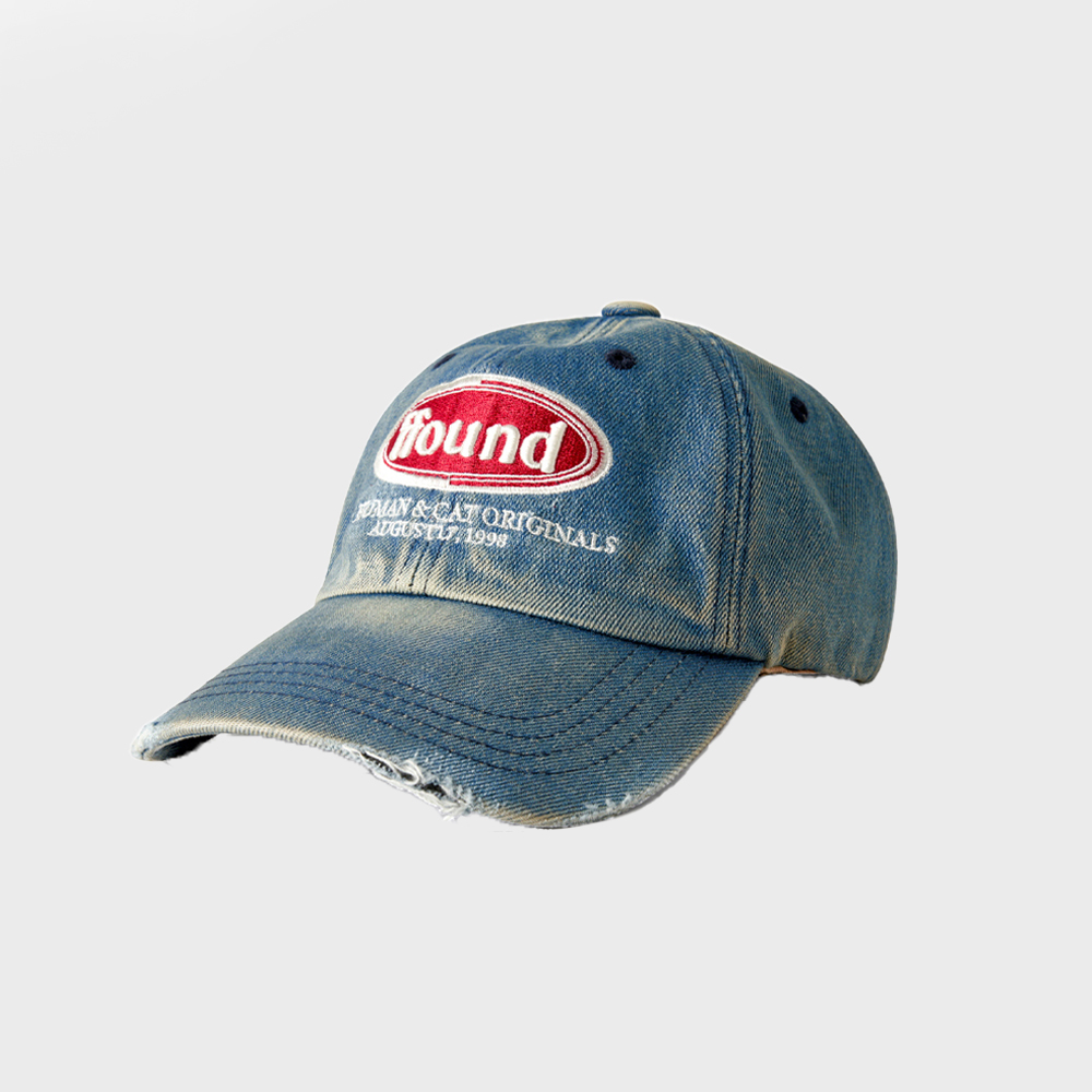 ☆HUMAN N CAT☆ Pound Corduroy Denim Ball Cap Camel FFOUND C FFOUND CORDUROY/DENIM BALL CAP - CAMEL - 감도 깊은 취향
