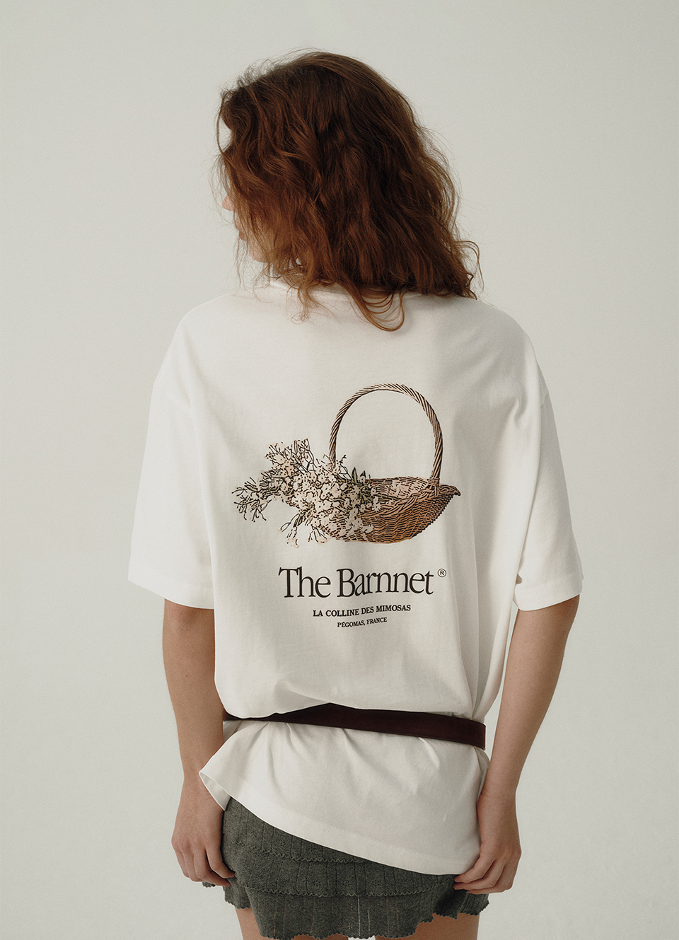 Flower Basket T-Shirt_White - 감도 깊은 취향 셀렉트샵 29CM
