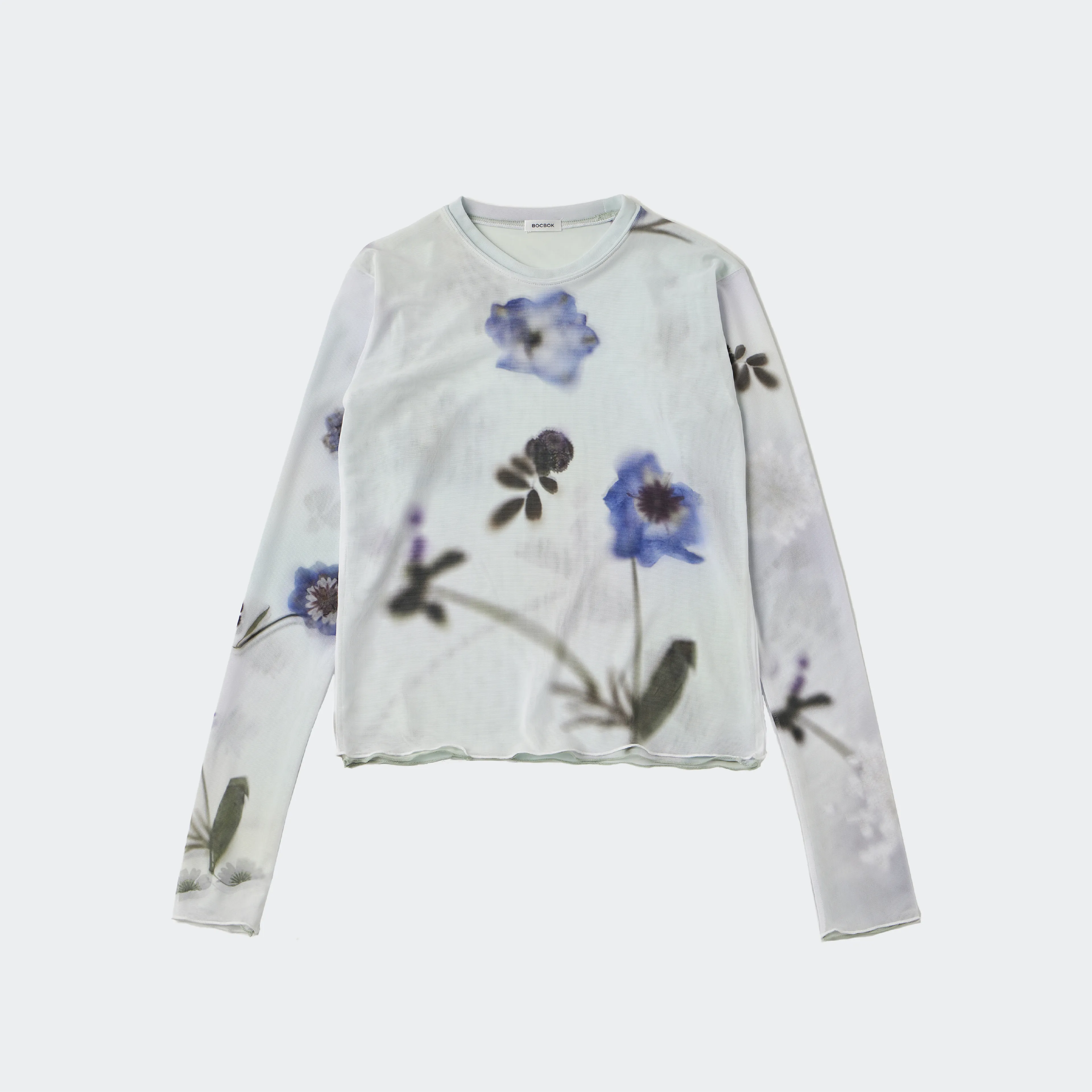 Y.E.S Mock Neck L/S Blue - 감도 깊은 취향 셀렉트샵 29CM