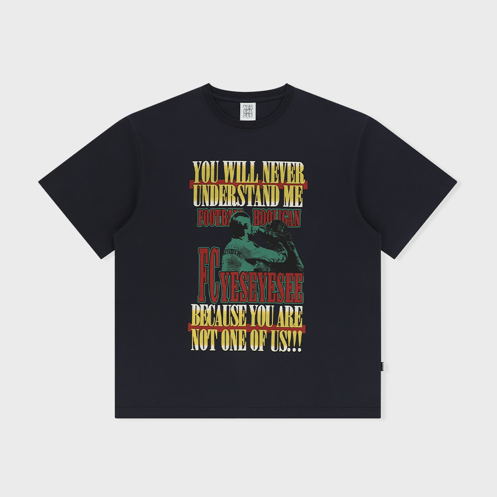 Y.E.S Hooligan Tee Slate - 감도 깊은 취향 셀렉트샵 29CM