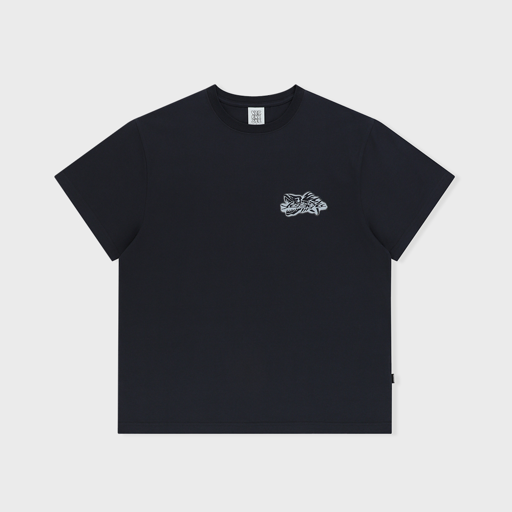 DAMBI AIR SHORT SLEEVE (Dark Blue) - 감도 깊은 취향 셀렉트샵