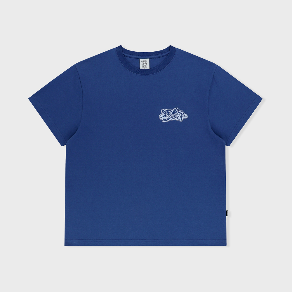DAMBI AIR SHORT SLEEVE (Dark Blue) - 감도 깊은 취향 셀렉트샵