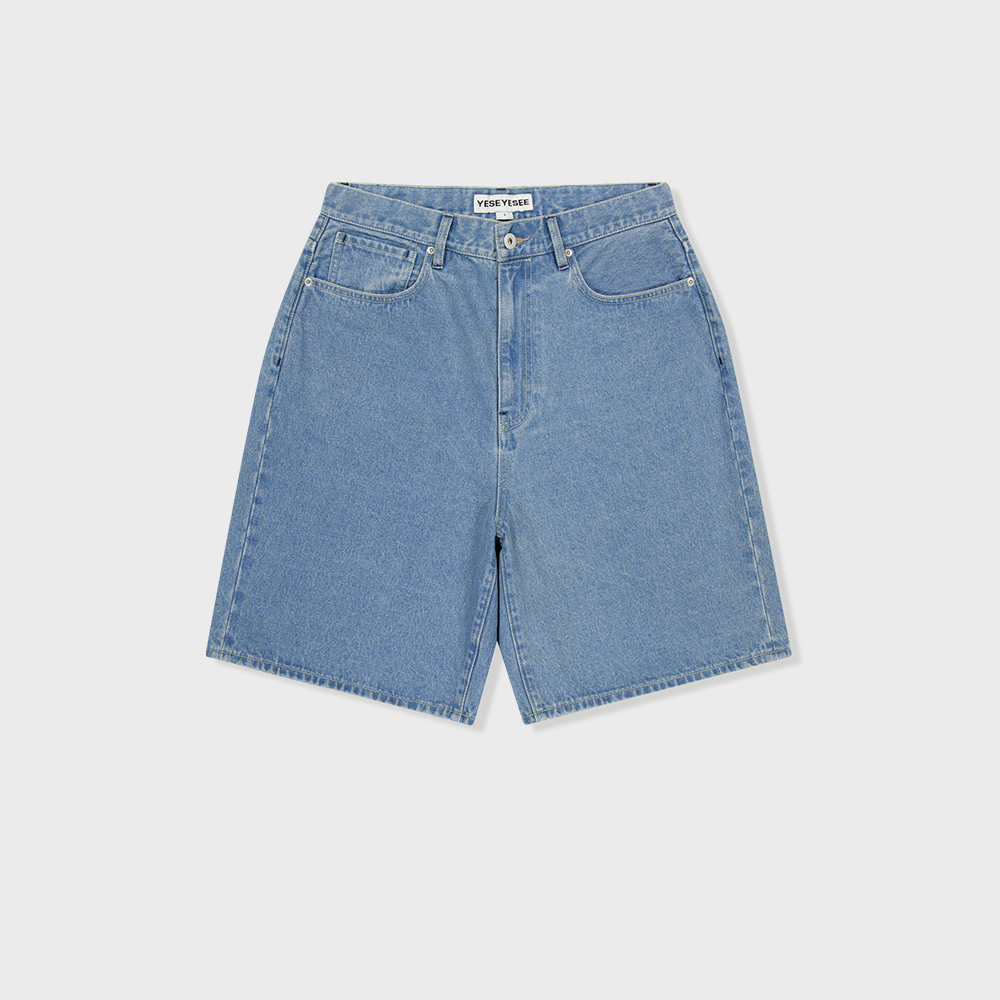 ハーフ・ショートパンツ YESEYESEE Basal 5 Pockets Denim Shorts 4KS518 Basal 5 Pockets Denim Shorts Dark Indigo - 감도 깊은 취향