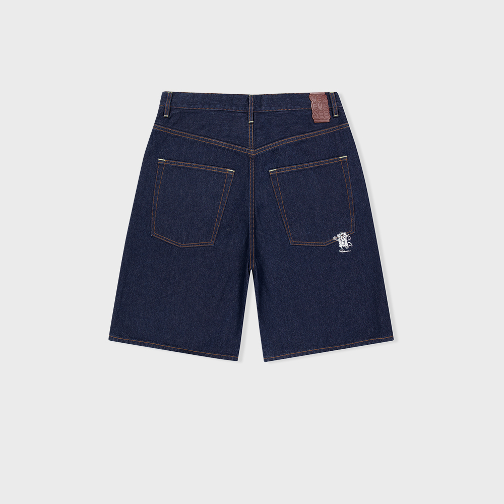 Basal 5 Pockets Denim Shorts Dark Indigo - 감도 깊은 취향