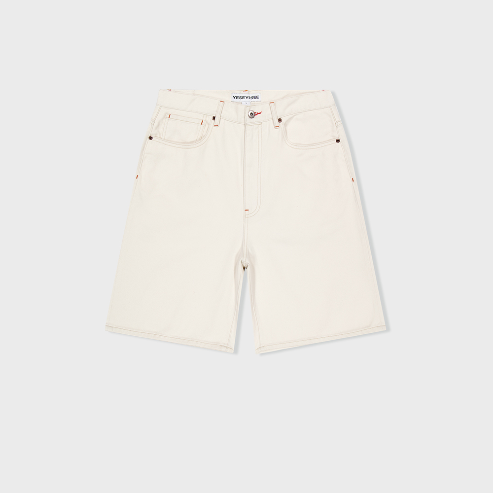 ハーフ・ショートパンツ YESEYESEE Basal 5 Pockets Denim Shorts 4KS518 YESEYESEE(イェスアイシー)のメンズ ハーフ・ショートパンツ