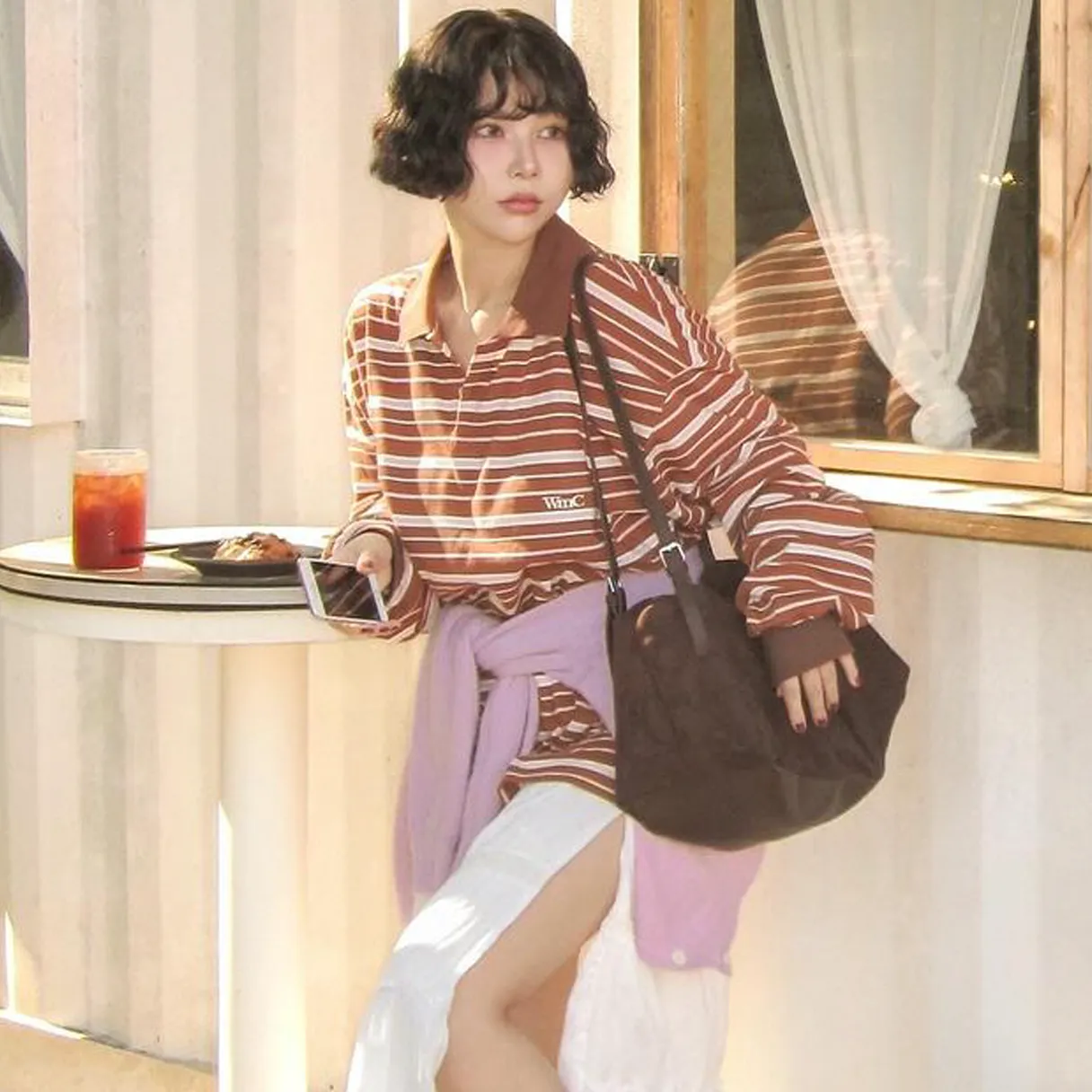 ★2025SS新作★LMC★OVERDYED LAYERED LONG SLV TEE OVERDYED LAYERED LONG SLV TEE gray - 감도 깊은 취향 셀렉트샵