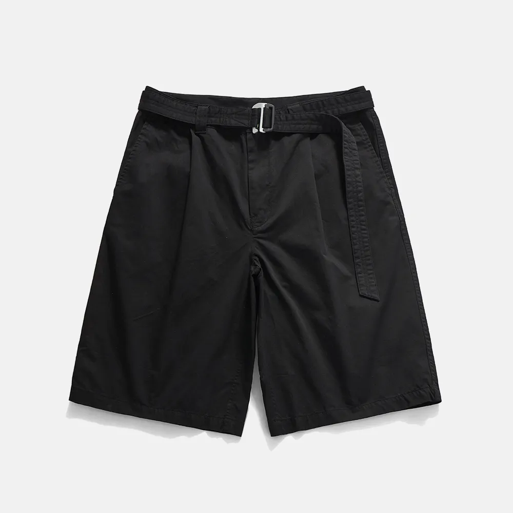 BELTED TUCK FRONT SHORT FOR THE LOVE OF LEO