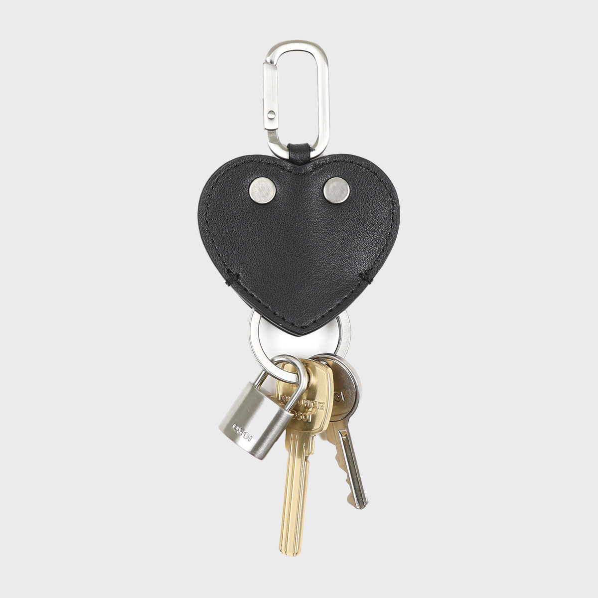 ◎NFF◎ heart row mirror keyringblack nff1 heart row mirror keyring-black - 감도 깊은 취향 셀렉트샵 29CM