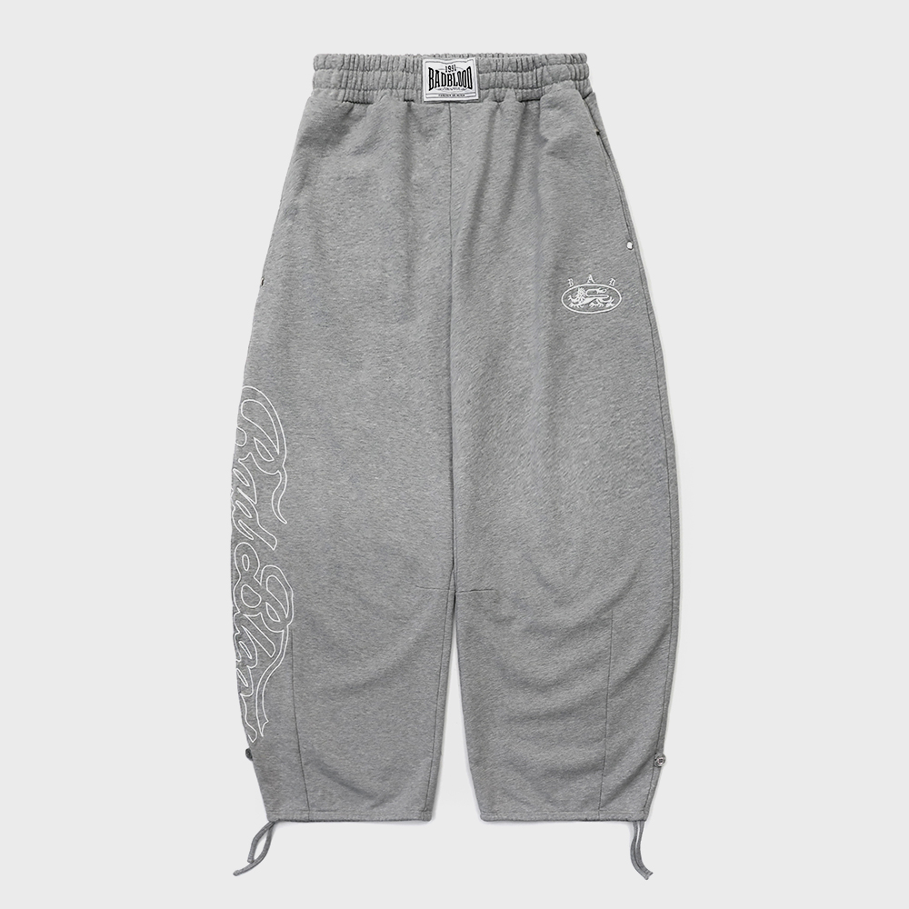 パンツ YOUHEE YOUHEE WIDE JOGGER PANTS CHARCOAL YOUHEE WIDE JOGGER PANTS CHARCOAL - 감도 깊은 취향 셀렉트샵 29CM