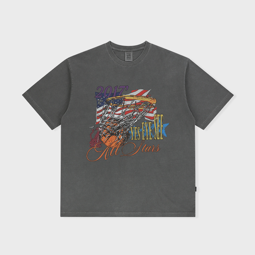 【YESEYESEE】Y.E.S FISHES TEE / DARK GREY MUSINSA | YESEYESEE Y.E.S Fishes Tee Dark Grey