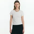 [2nd]Joe V Neck Tee in White