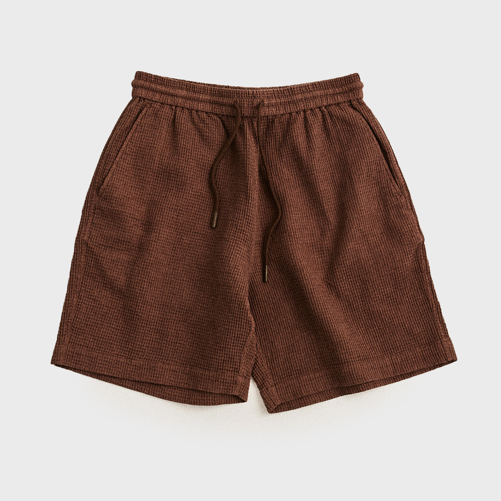 ハーフ・ショートパンツ NK Sunup Bermuda Sweat Shorts BurgundyK24QC726 NK] Sunup Bermuda Sweat Shorts (Burgundy)_K24QC726 - 감도