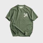 [British Sporting Club] Pigment Short-Sleeves T-Shirt_ABTAM25731GRX