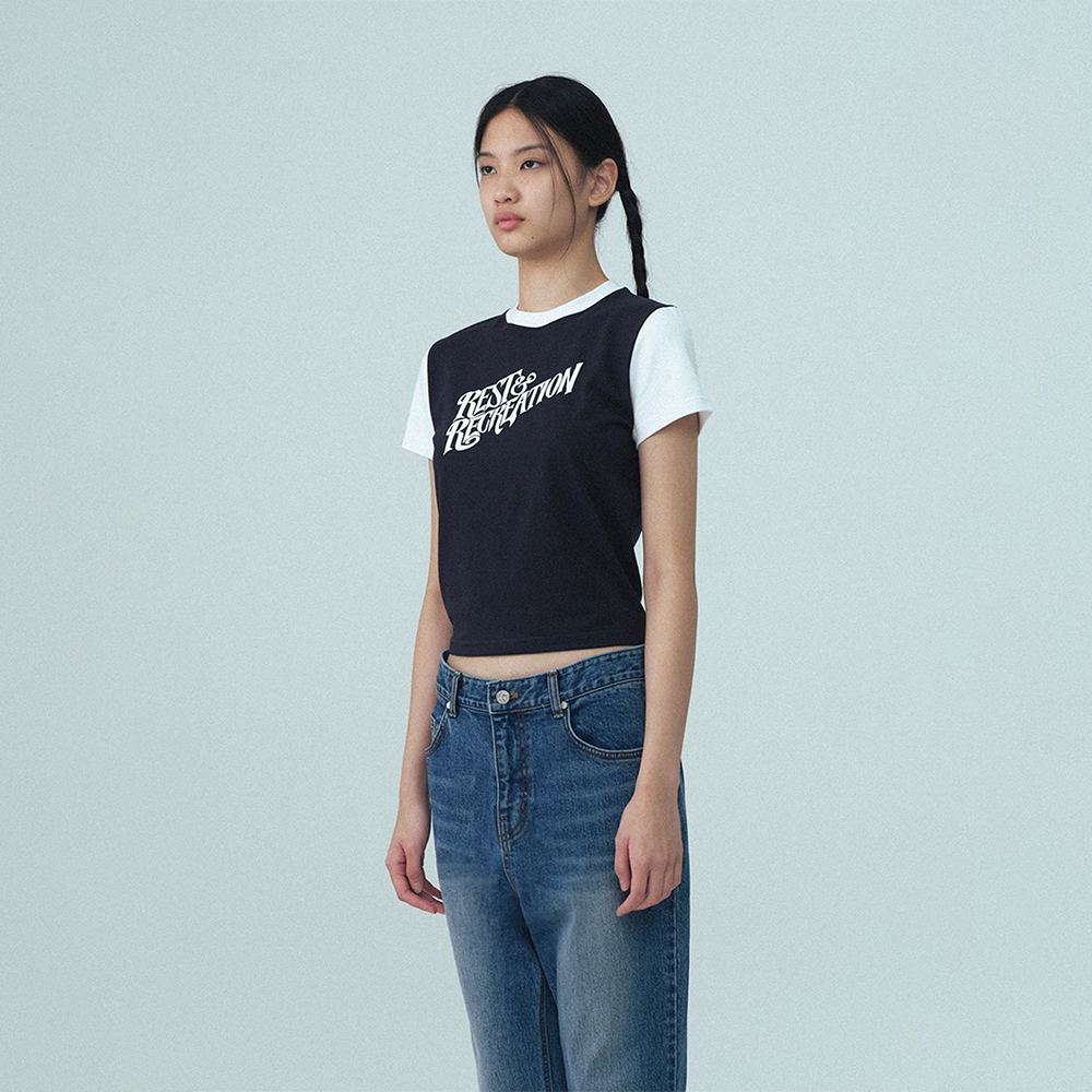 【Rest & Recreation】 WAVE LOGO COLORATION T-SHIRT / 追跡付 Rest & Recreation】 WAVE LOGO COLORATION T-SHIRT / 追跡付