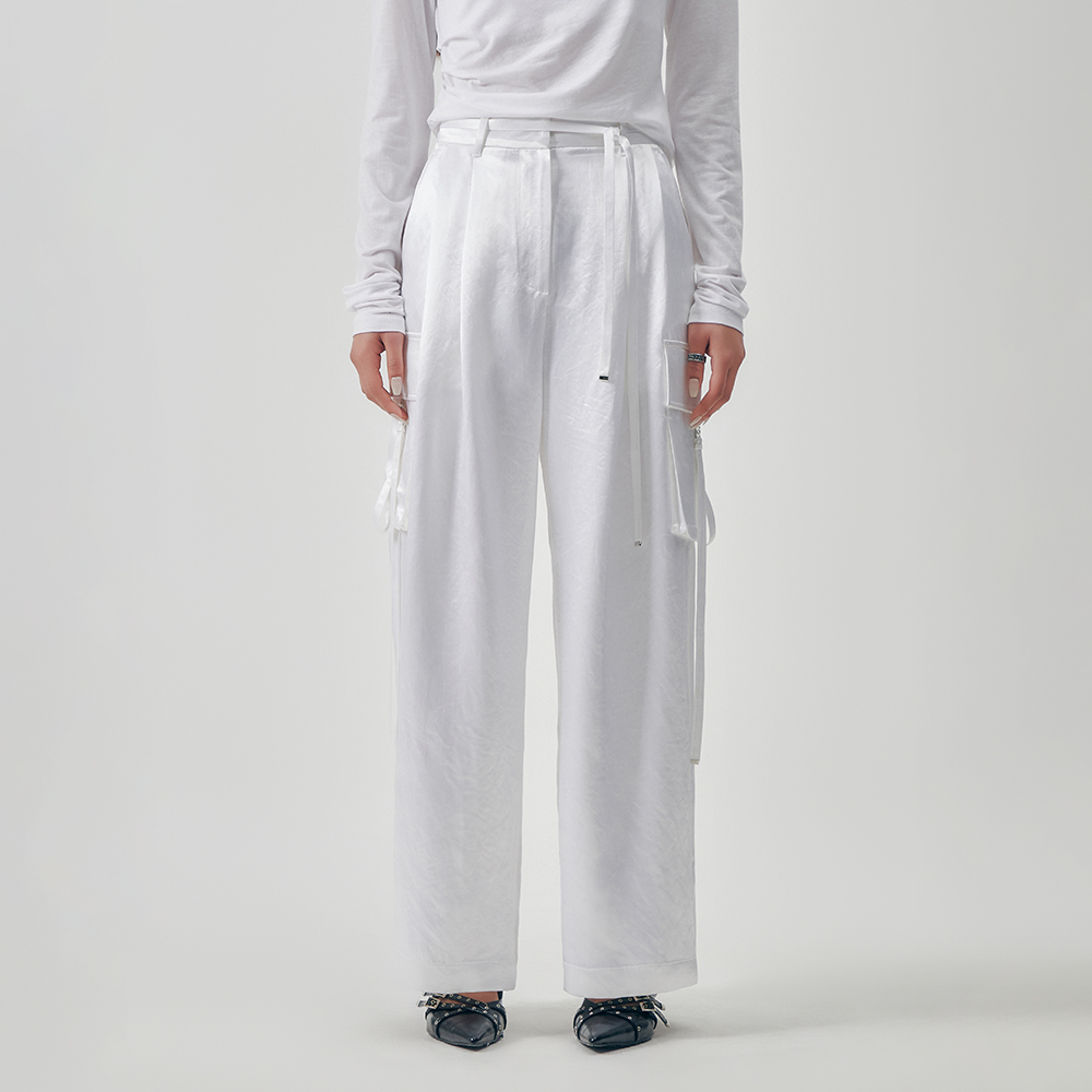 Frill Layered Skirt Pants (lavender) - 감도 깊은 취향 셀렉트