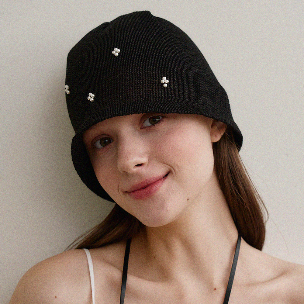 ★The tis★ ANGORA JEWEL BEANIE_TT4W713IV ANGORA JEWEL BEANIE_TT4W713IV - 감도 깊은 취향 셀렉트샵 29CM