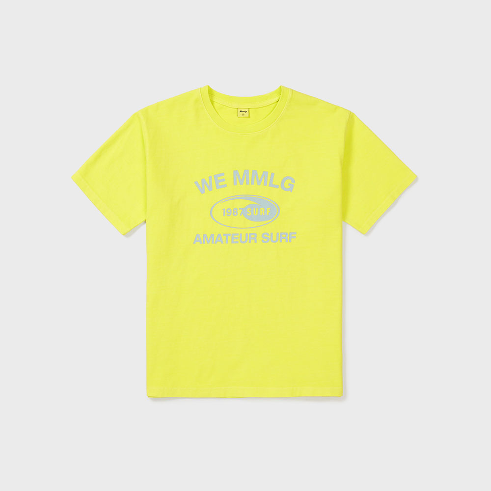 Tシャツ・カットソー 87MM [Mmlg] BIRDPIT FLOWER HILL HF-T 4FK489 Mmlg] BIRDPIT FLOWER HILL HF-T (LEMON) - 감도 깊은 취향