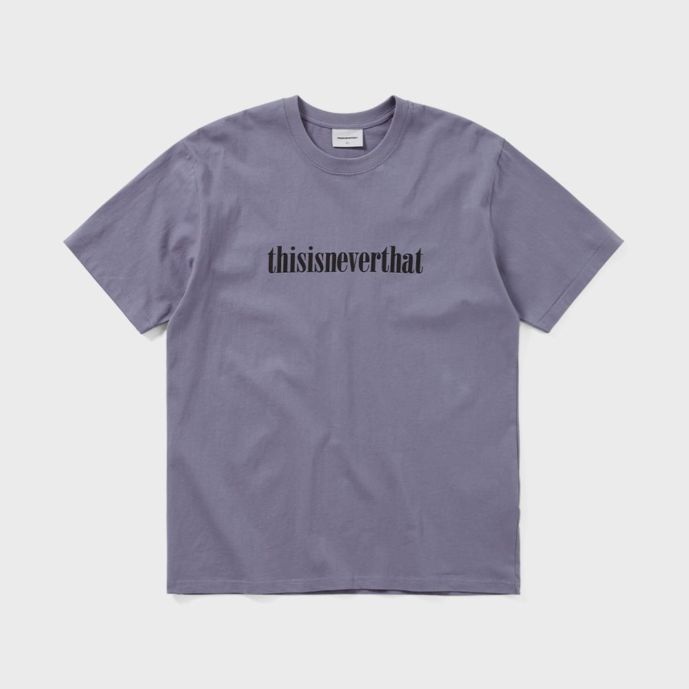 ★thisisneverthat★ That Sign W Tee Lavender Grey TN251TTSST That Sign W Tee Lavender Grey - 감도 깊은 취향 셀렉트샵 29CM