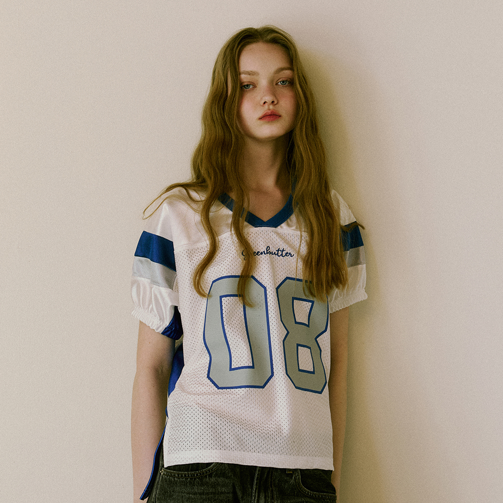 L9 BIG NUMBER FOOTBALL TOP(NAVY) - 감도 깊은 취향 셀렉트샵 29CM
