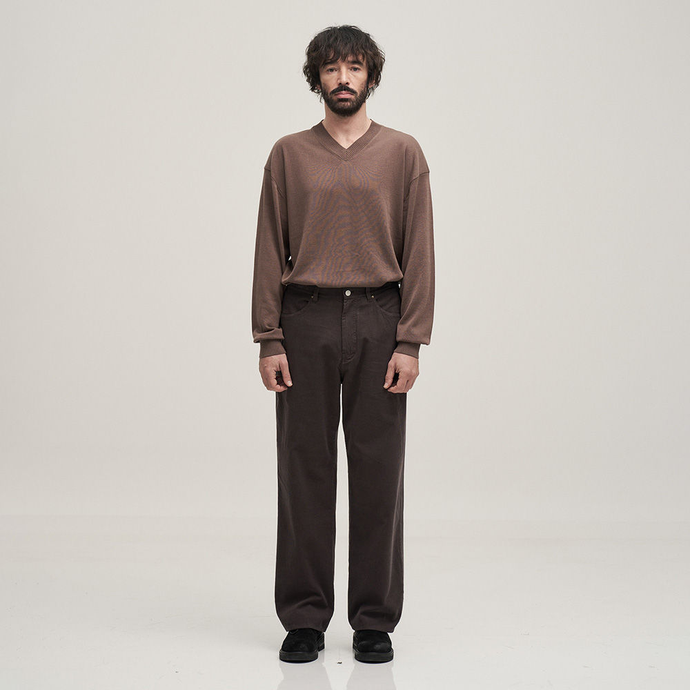 Santiago Officer Pants (Almost Black) - 감도 깊은 취향