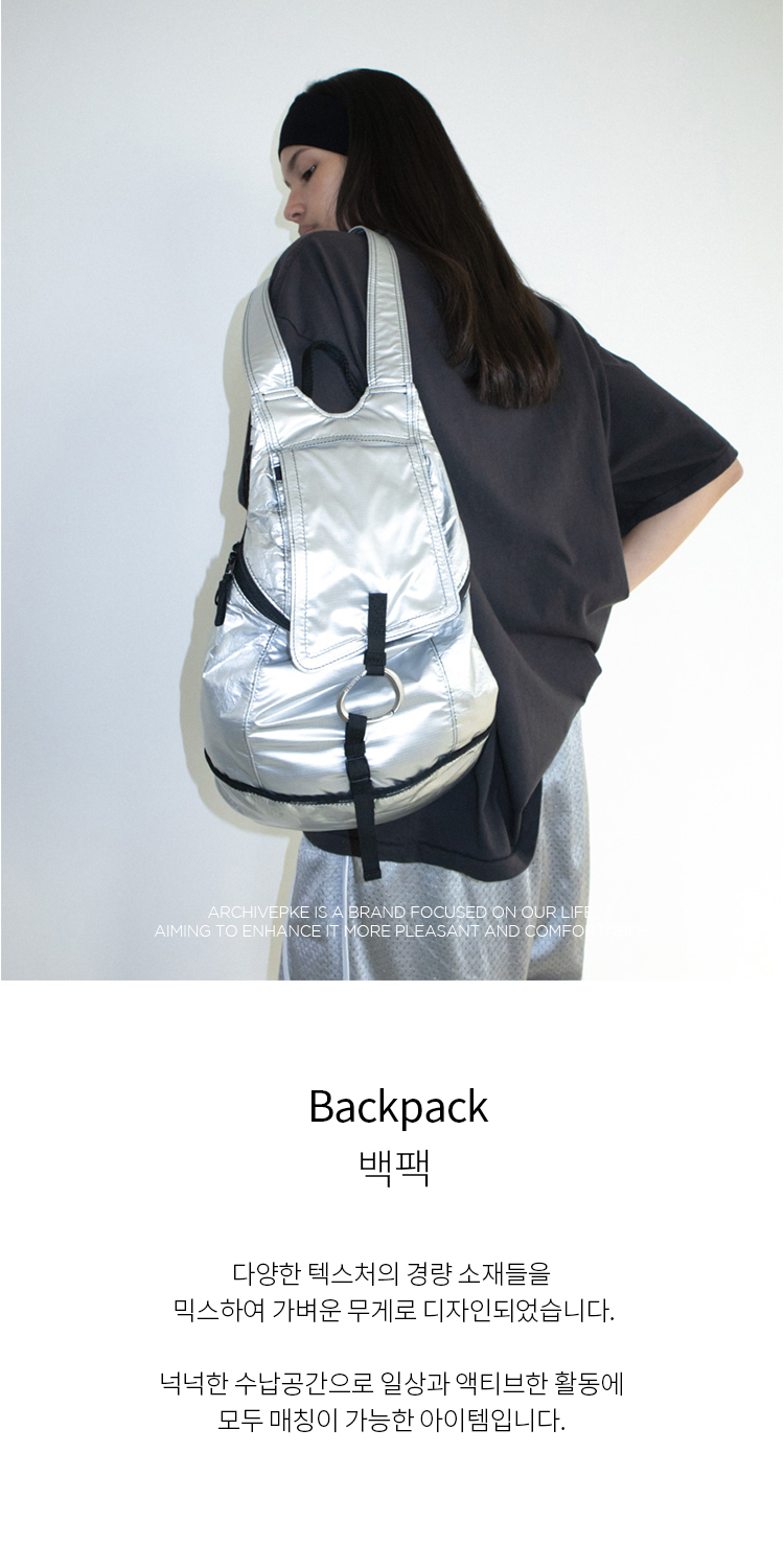 Fling-move 001 Backpack(Silver spoon) - 감도 깊은 취향
