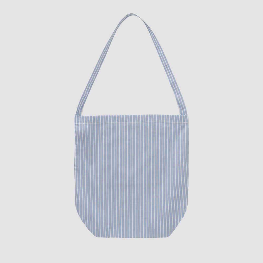 ★EMS★ CROPPED LOGO COTTON ECO BAGBLUE CROPPED LOGO COTTON ECO BAG-BLUE - 감도 깊은 취향 셀렉트샵 29CM