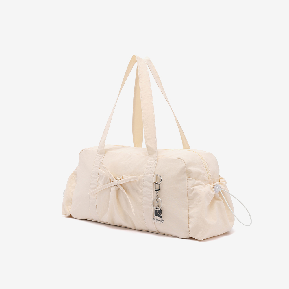 【EMIS】NYLON SHIRRING POCKET DUFFLE BAG 3COLOR EMIS NYLON SHIRRING POCKET DUFFLE BAG