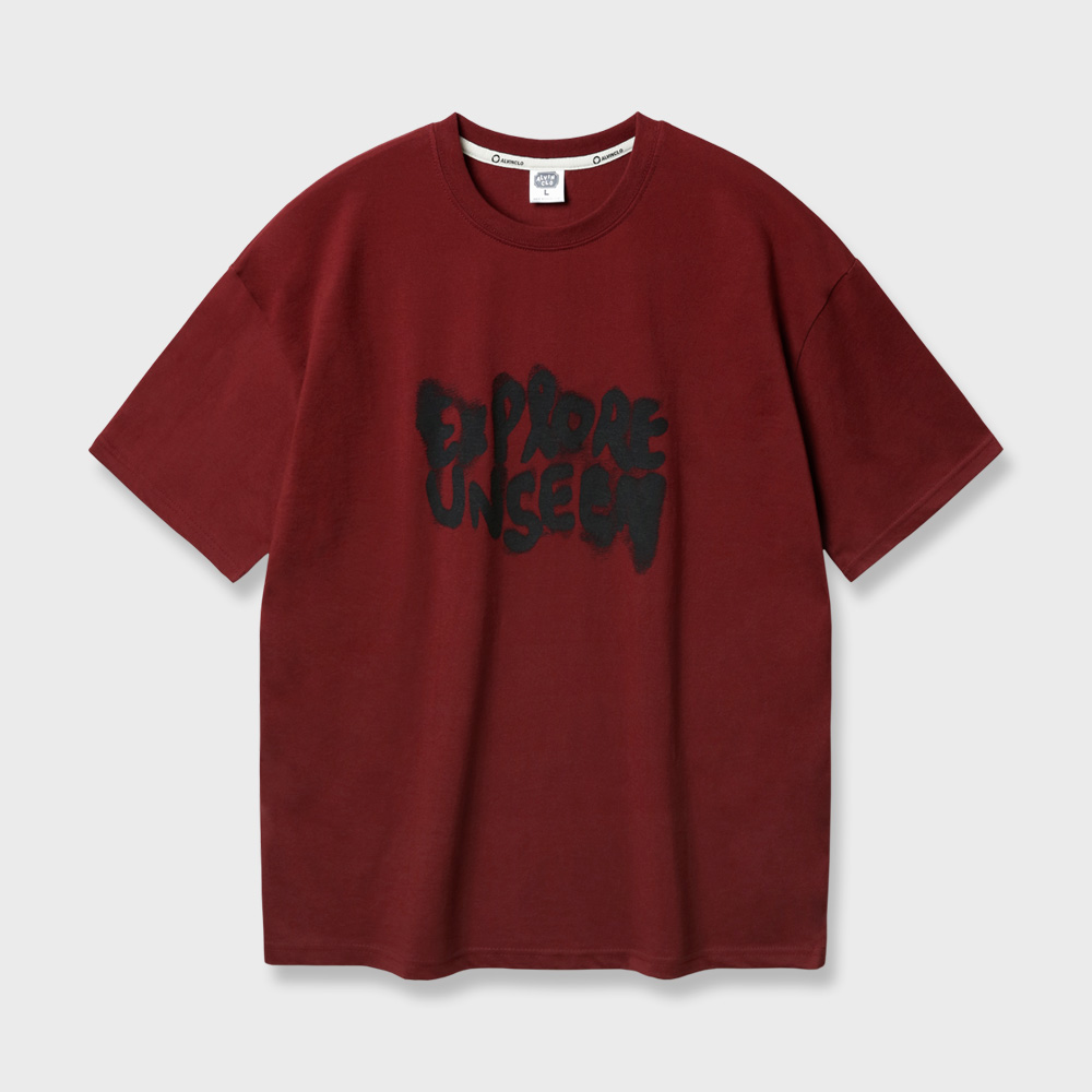 Tシャツ・カットソー [NOT4NERD] Dagger Tribal 3 Star Regular Fit Ringer T-Shirts Dagger Tribal 3 Star Regular Fit Ringer T-Shirts - Red