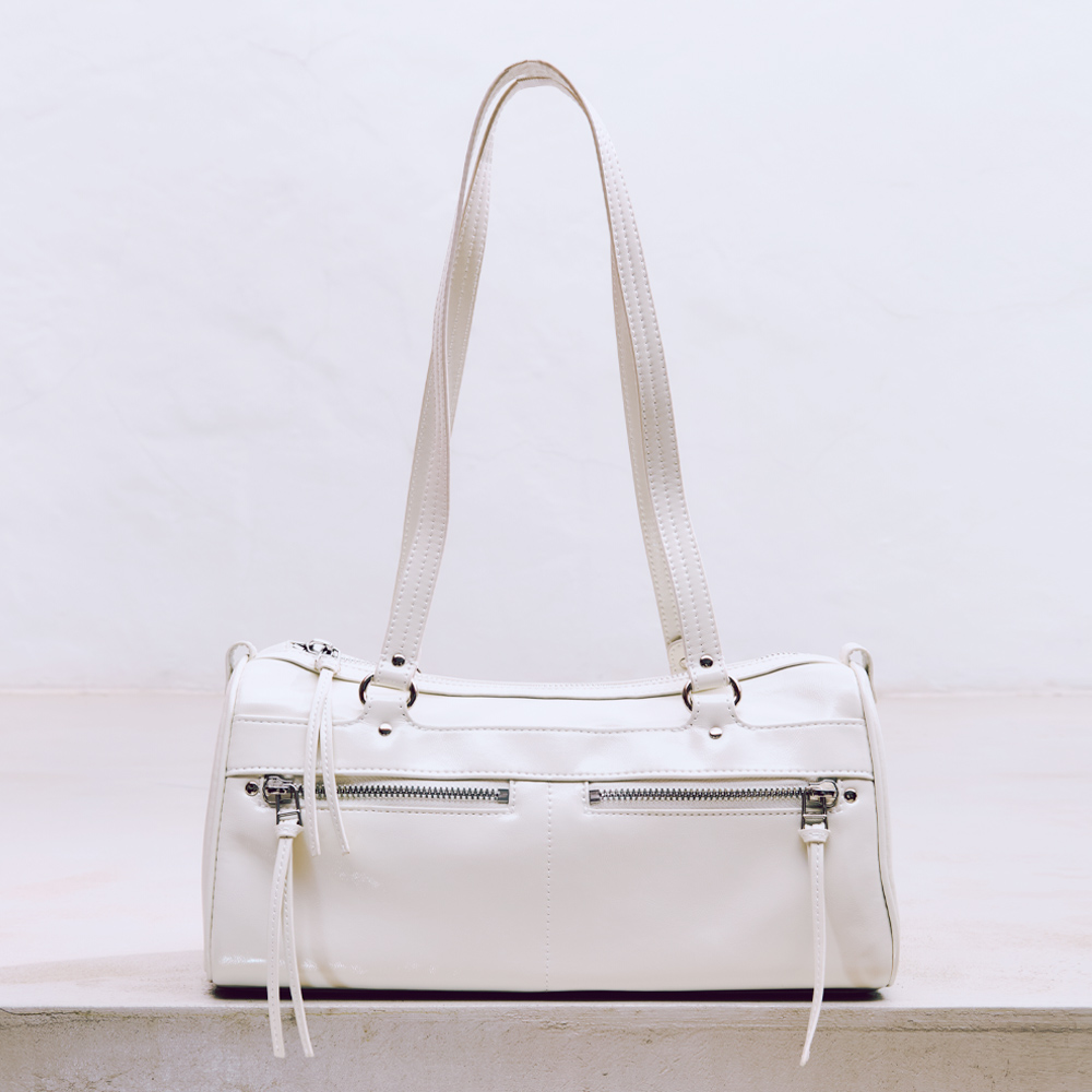 【SCULPTOR】Color Block Mini Duffle Bag Pink/Camel Custom Duffle Bag - DIXIE Color Block (Lime/Blue/Cream/Tan